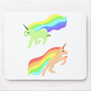 Alfombrilla De Ratón Rainbow Unicorns