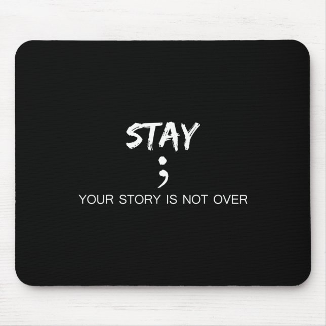 Alfombrilla De Ratón Rainbow Your Story no ha terminado todavía (Frente)