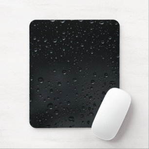 Alfombrilla De Ratón Rainy Day Wet Drops Mousepad - Diseño único
