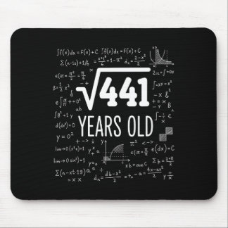 Alfombrilla De Ratón Raíz Cuadrada Matemática 441 Años, Matemáticas Int