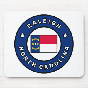 Alfombrilla De Ratón Raleigh Carolina del Norte