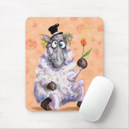 Alfombrilla De Ratón Ram de amor - Romántico - Añadir tu texto / nombre