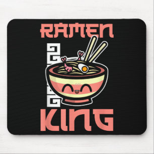 Alfombrilla De Ratón Ramen King Ramen Noodles Lover Cita Graciosa Para