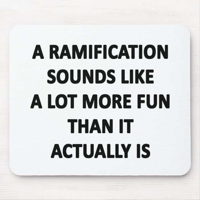 Alfombrilla De Ratón Ramificación (Frente)