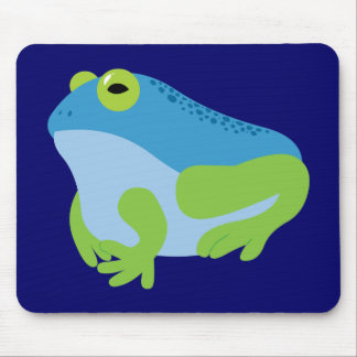 Alfombrilla De Ratón Rana azul