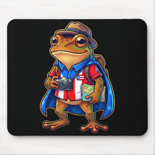 Alfombrilla De Ratón Rana coqui bandera de puerto rico boricua herencia