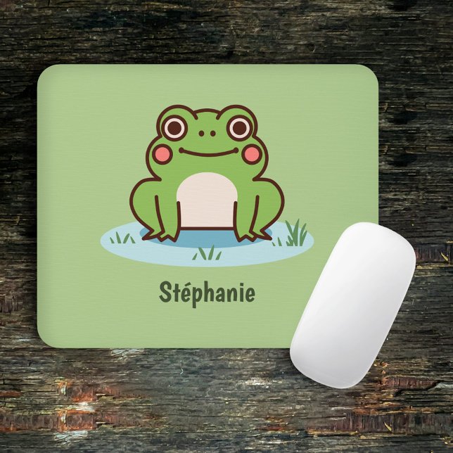 Alfombrilla De Ratón Rana Cute (Cute Frog Mouse Pad)