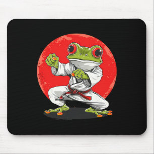 Alfombrilla De Ratón Rana de Karate Artes Marciales Sapo de Judo Rana d