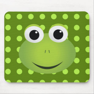 Alfombrilla De Ratón Rana verde Mousepad
