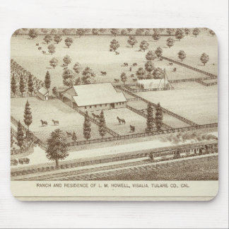 Alfombrilla De Ratón Ranches, Visalia, Cal