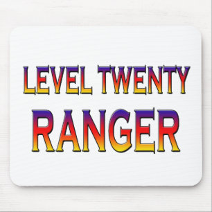 Alfombrilla De Ratón Ranger de nivel veinte