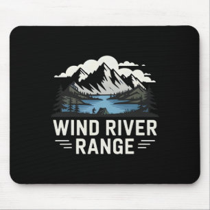 Alfombrilla De Ratón Rango de Wind Rivers Senderismo Camping Escalada N