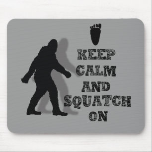 Alfombrilla De Ratón raro nerd geek big foot sasquatch