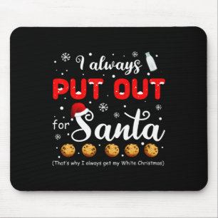 Alfombrilla De Ratón Raro Siempre Lo Puse Para Navidades De Santa X