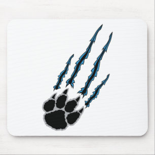 Alfombrilla De Ratón Rasgón de la pata de oso
