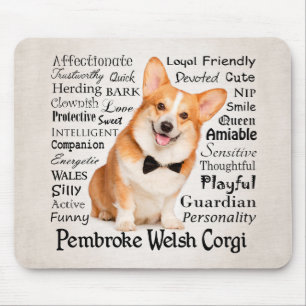 Alfombrilla De Ratón Rasgos de Corgi
