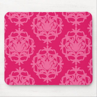 Alfombrilla De Ratón Raspberry y damasco rosa