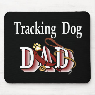 Alfombrilla De Ratón Rastreando regalos de papá de perro