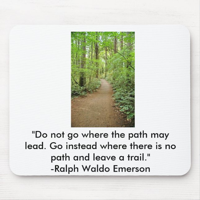 Alfombrilla De Ratón rastro del bosque, (Frente)