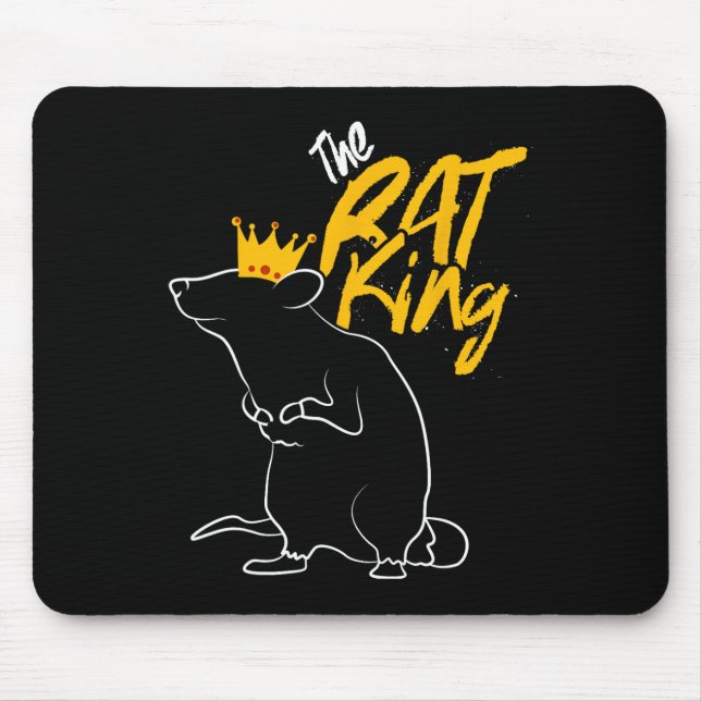Alfombrilla De Ratón Rat King T (Frente)