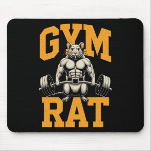 Alfombrilla De Ratón Rata De Gimnasio Significado Gimnasio Ritmo Ritmo