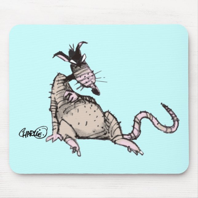 Alfombrilla De Ratón Rata Mousepad (Frente)