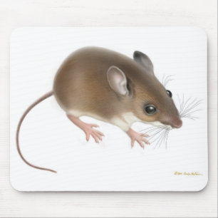 Alfombrilla De Ratón Ratón de ciervos Mousepad