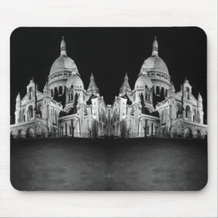Alfombrilla De Ratón Ratón de la Basílica de Sacre Coeur de París Franc