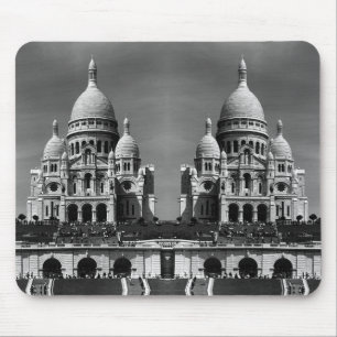 Alfombrilla De Ratón Ratón de la Basílica de Sacre Coeur de París Franc
