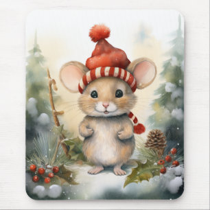 Alfombrilla De Ratón Ratón de Navidad