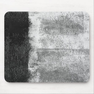 Alfombrilla De Ratón Ratón de pintura negra enrollada