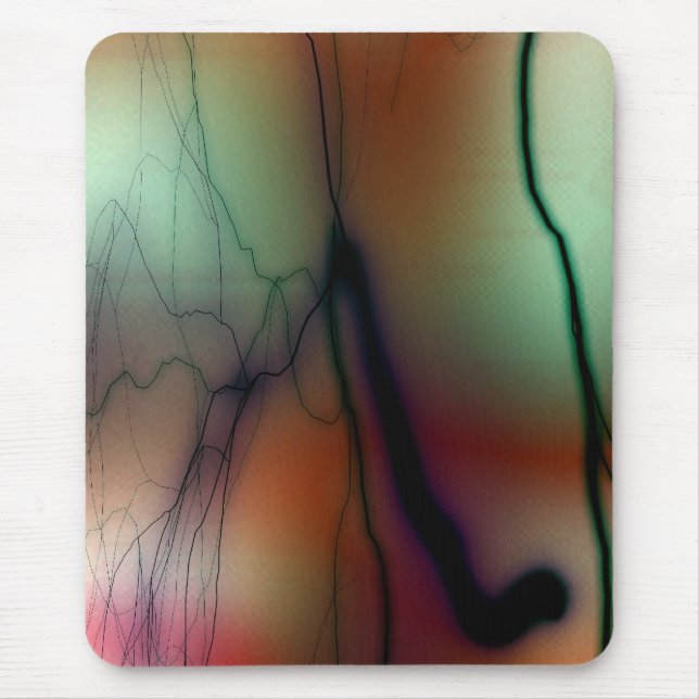 Alfombrilla De Ratón ratón de tinta (Frente)