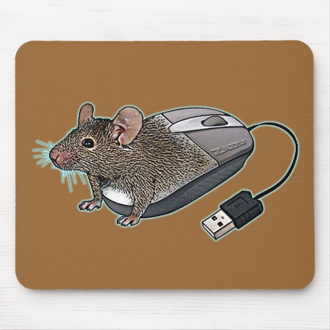 Alfombrilla De Ratón Ratón de Zazzle (Frente)