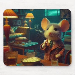 Alfombrilla De Ratón Ratón en su Pad