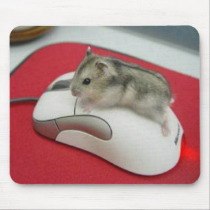 Alfombrilla De Ratón Ratón en un ratón Mousepad