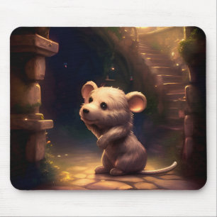 Alfombrilla De Ratón Ratón pequeño adorable