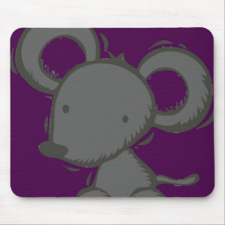 Alfombrilla De Ratón Ratón púrpura Mousemat