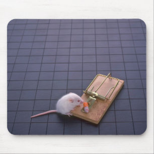 Alfombrilla De Ratón Ratón y trampa