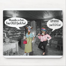 Alfombrilla De Ratón ratonera de bota feliz de cumpleaños