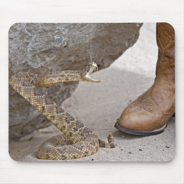 Alfombrilla De Ratón Rattle Snake (Frente)