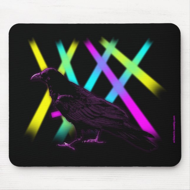 Alfombrilla De Ratón Rave-n - mousepad (Frente)