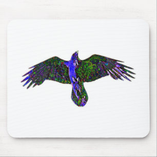 Alfombrilla De Ratón Raven Paint