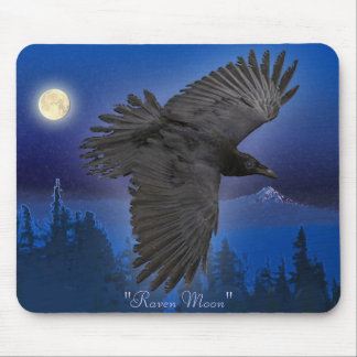 Alfombrilla De Ratón RAVEN Y MOON Mousepad
