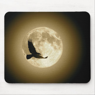 Alfombrilla De Ratón RavenMoonFlight Mousepad (sepia)