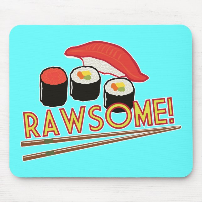 Alfombrilla De Ratón ¡Rawsome! (Frente)