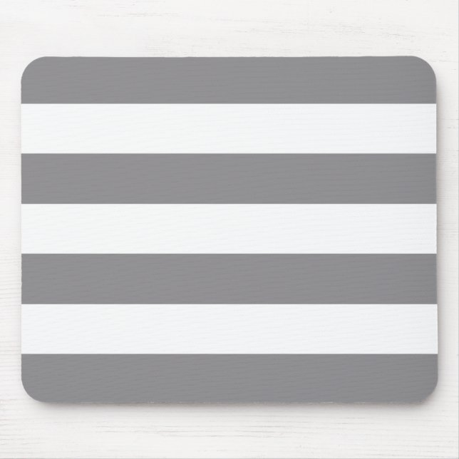 Alfombrilla De Ratón Raya gris Mousepad (Frente)