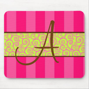 Alfombrilla De Ratón Raya y remolino Mousepad