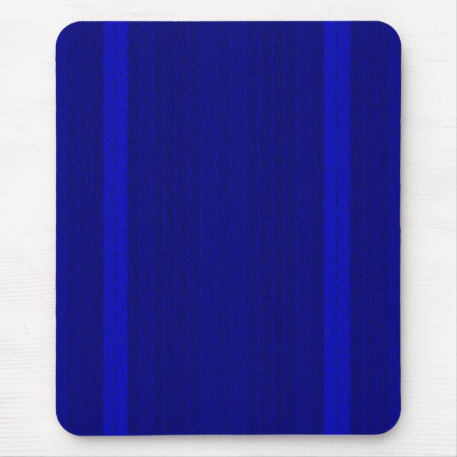 Alfombrilla De Ratón Rayas azules Mousepad (Frente)
