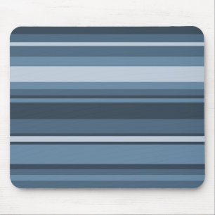Alfombrilla De Ratón Rayas de color gris-azul