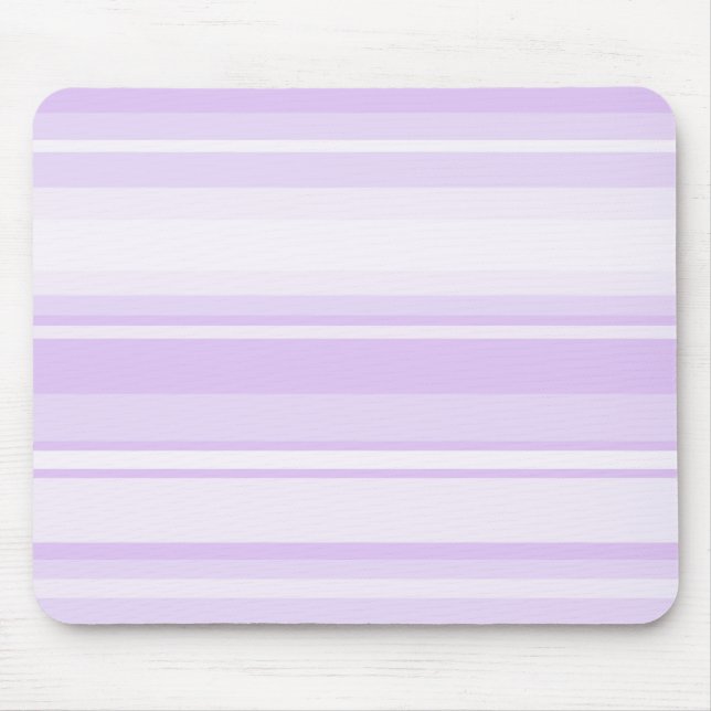 Alfombrilla De Ratón Rayas de lilac (Frente)